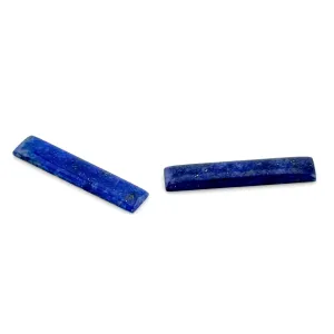 25x5mm Chilean Lapis Rectangles