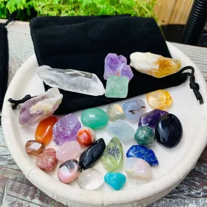 50% Off 26-Piece Mini Gemstone Pocket Set