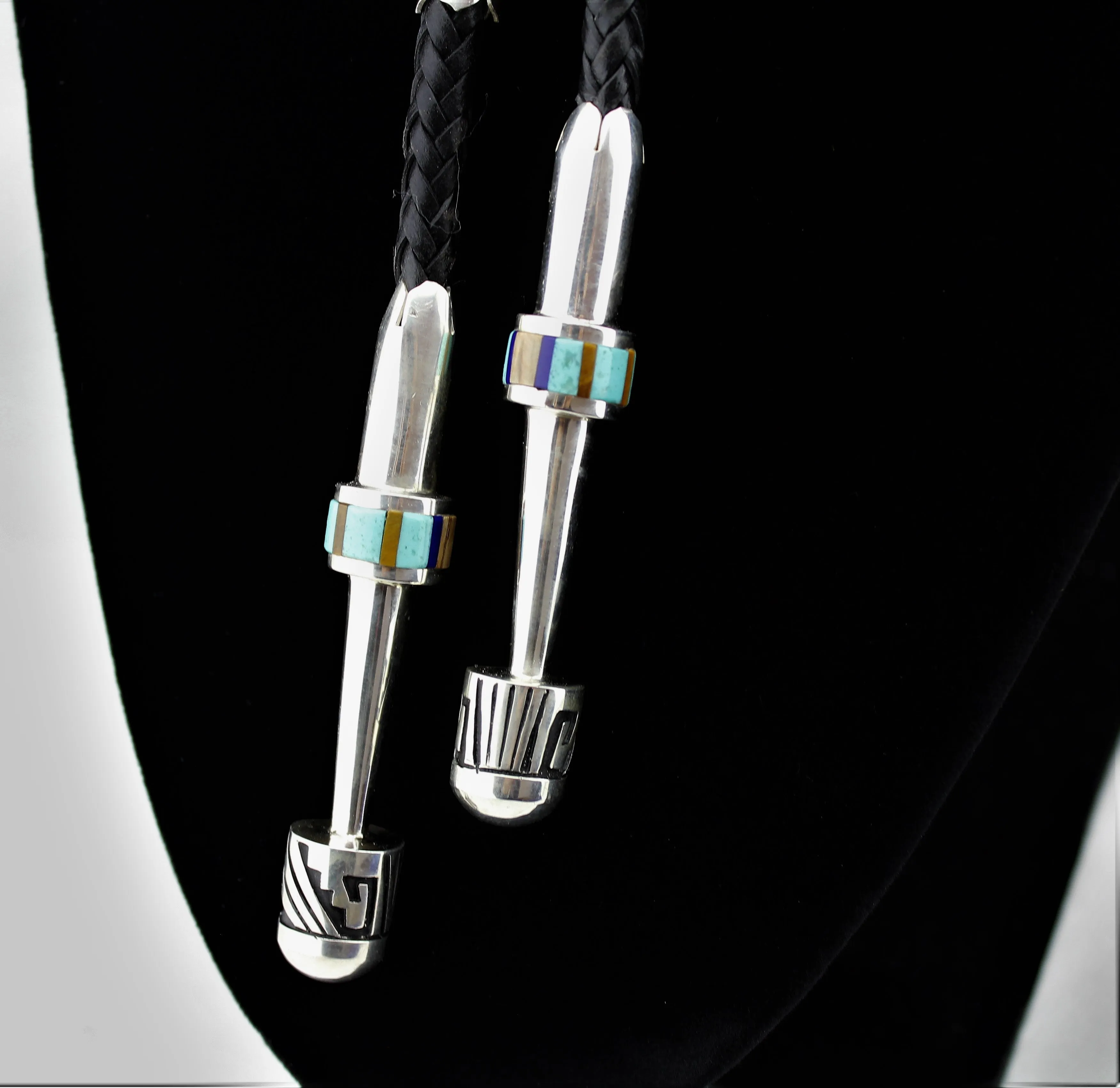 Abraham Begay Contemporary Bolo Tie