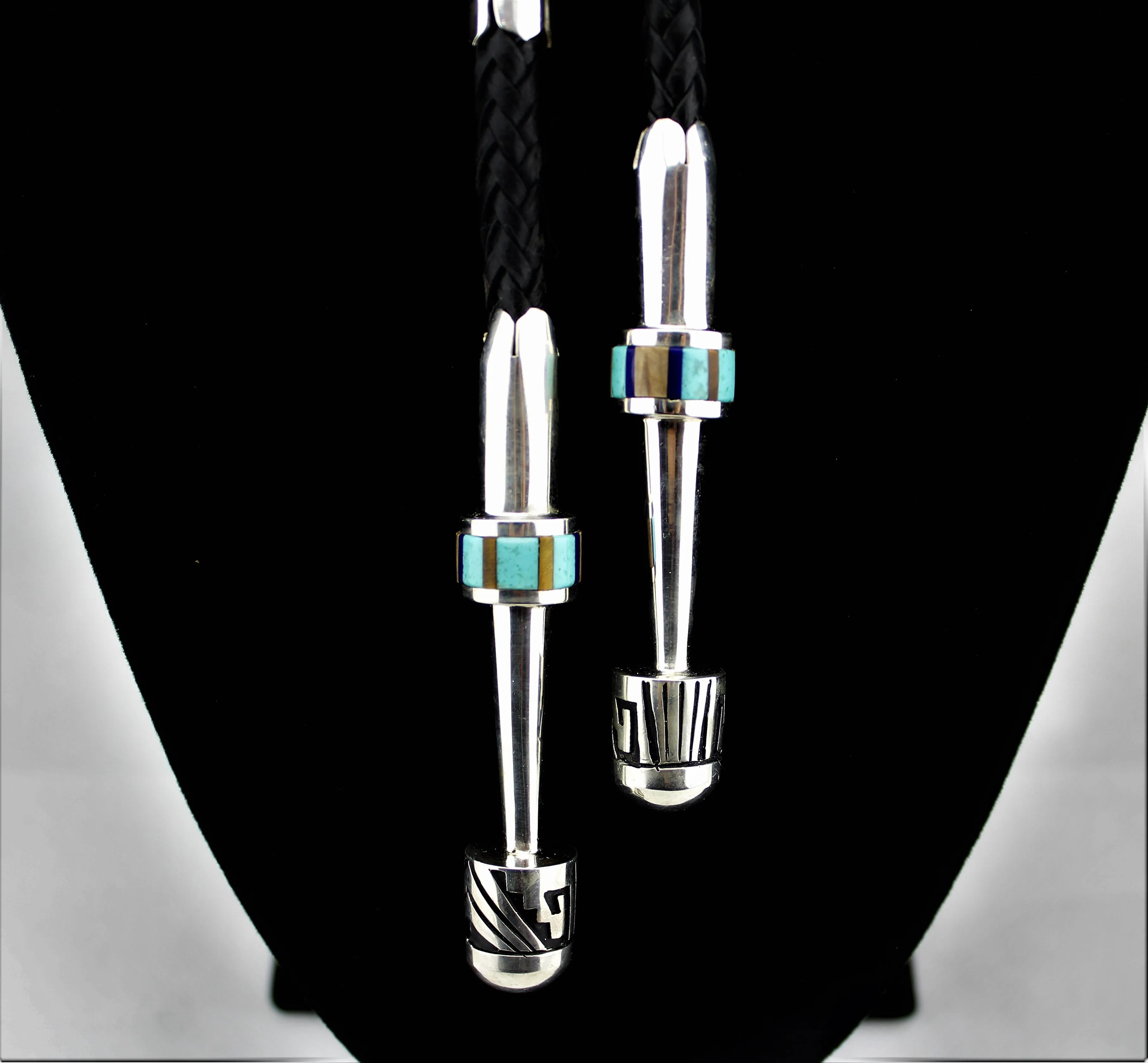 Abraham Begay Contemporary Bolo Tie