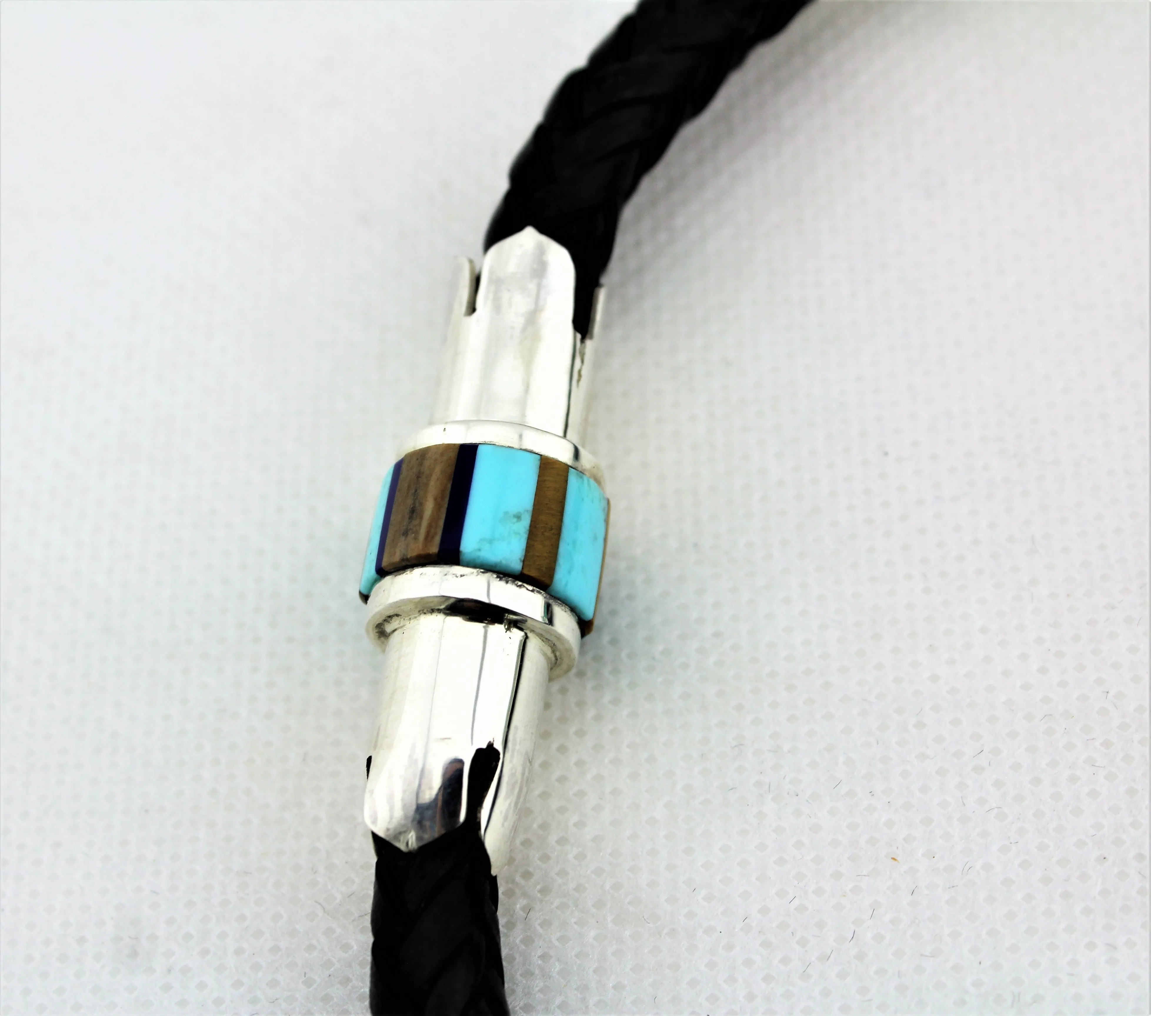 Abraham Begay Contemporary Bolo Tie