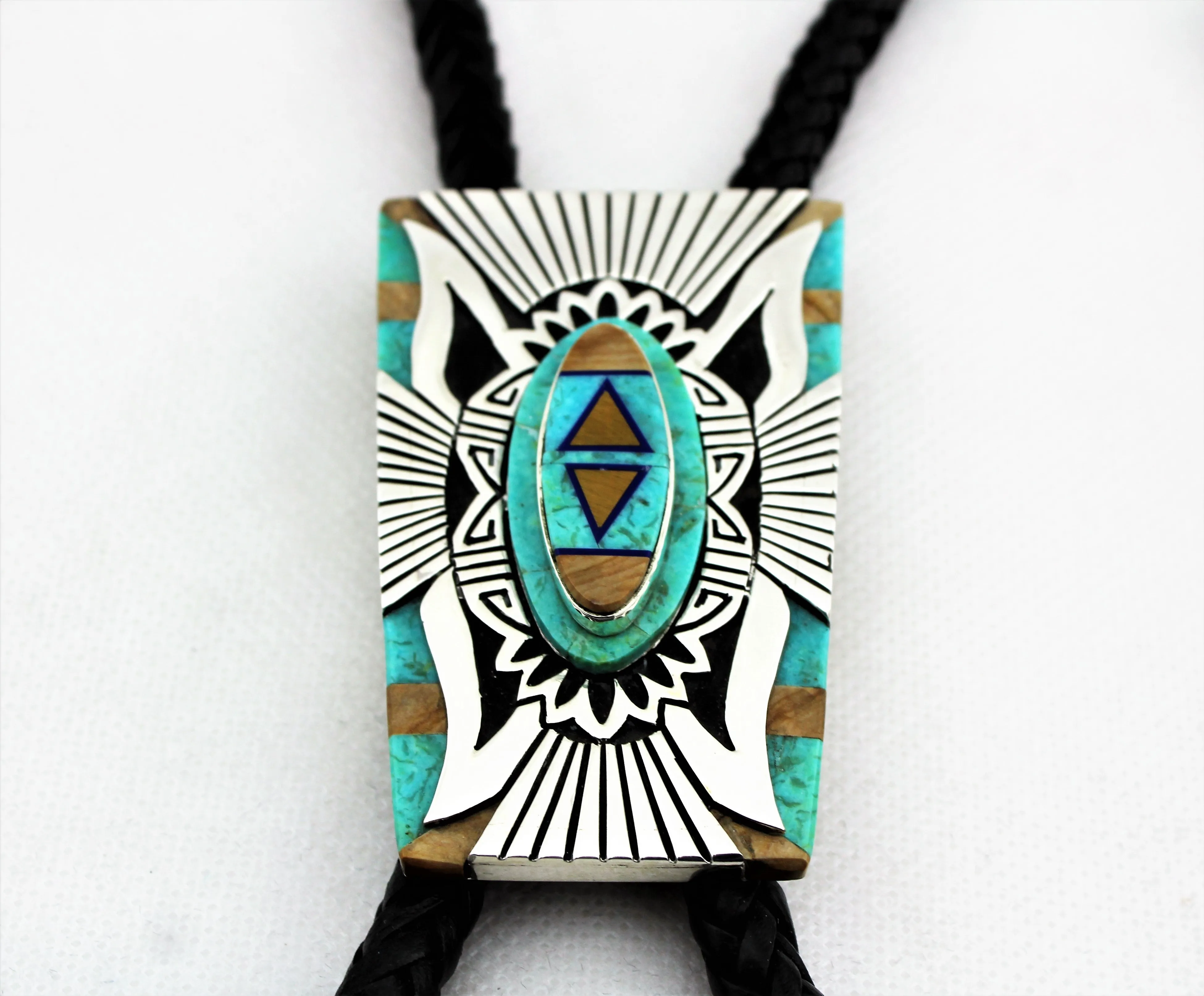 Abraham Begay Contemporary Bolo Tie