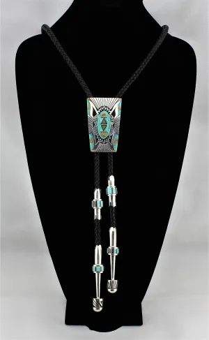 Abraham Begay Contemporary Bolo Tie