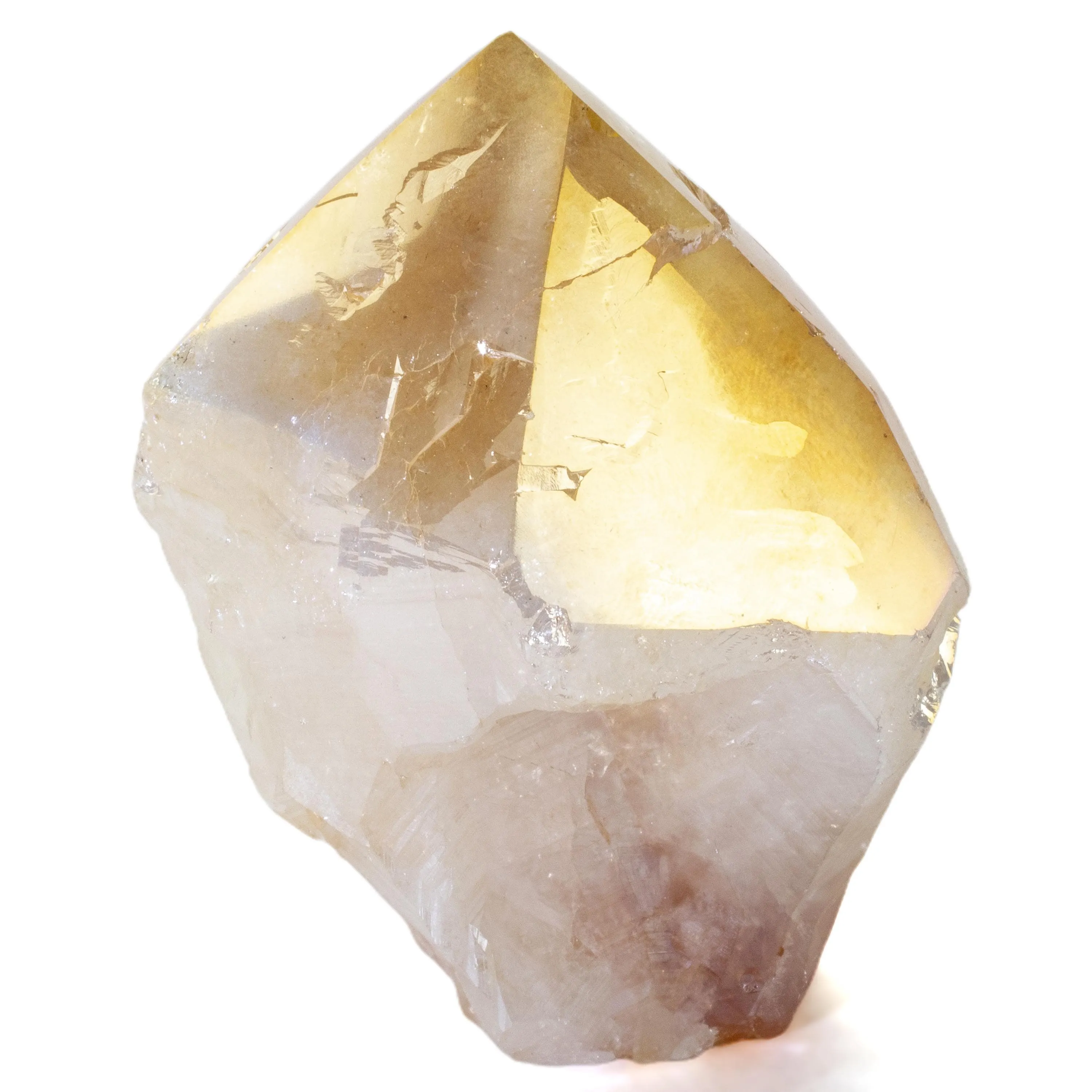 Aura Borealis Citrine Point - 180 g