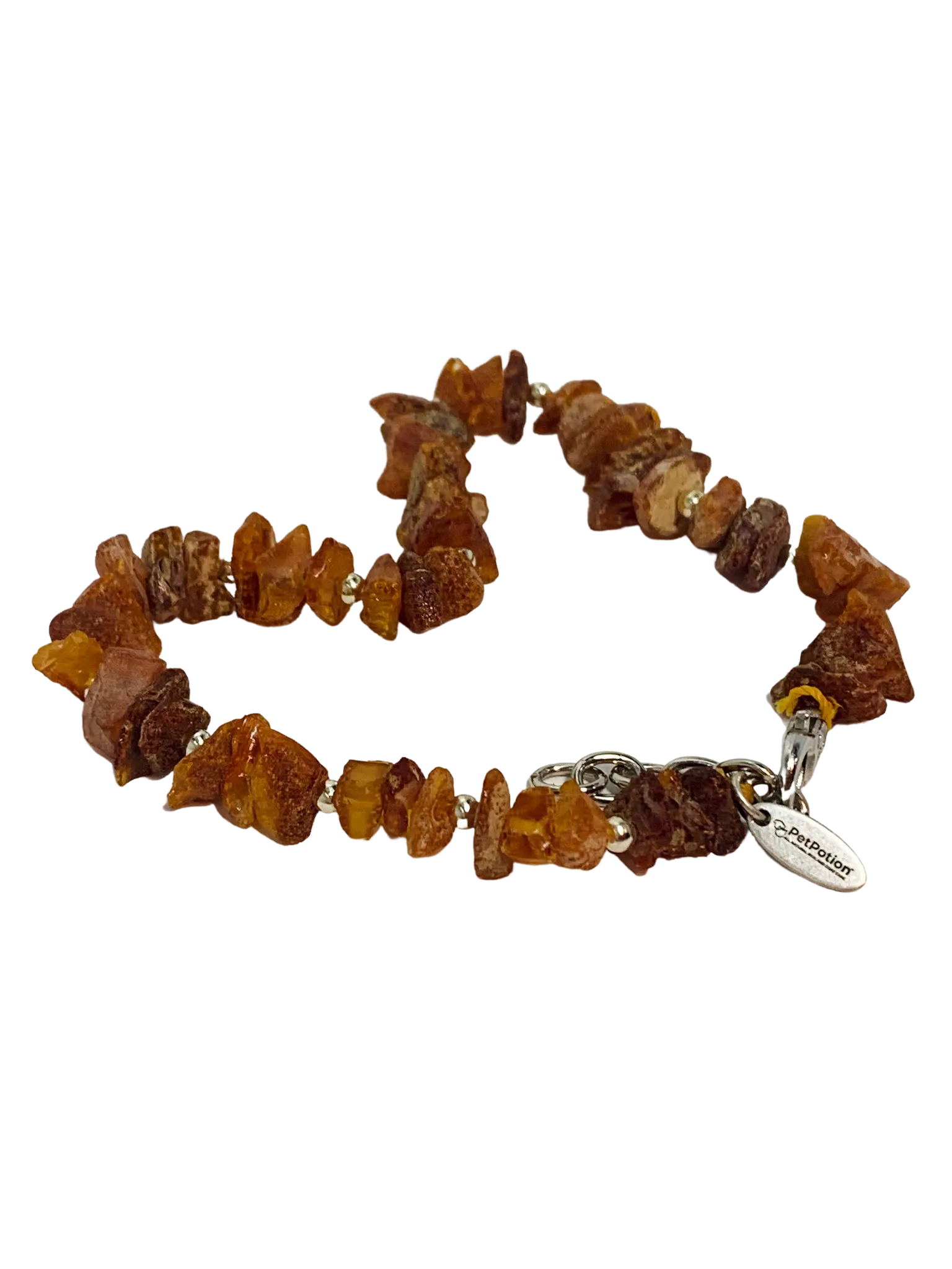 Authentic Baltic Amber Pet Necklace-