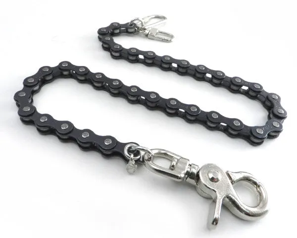 Bike Chain Wallet Chain Black