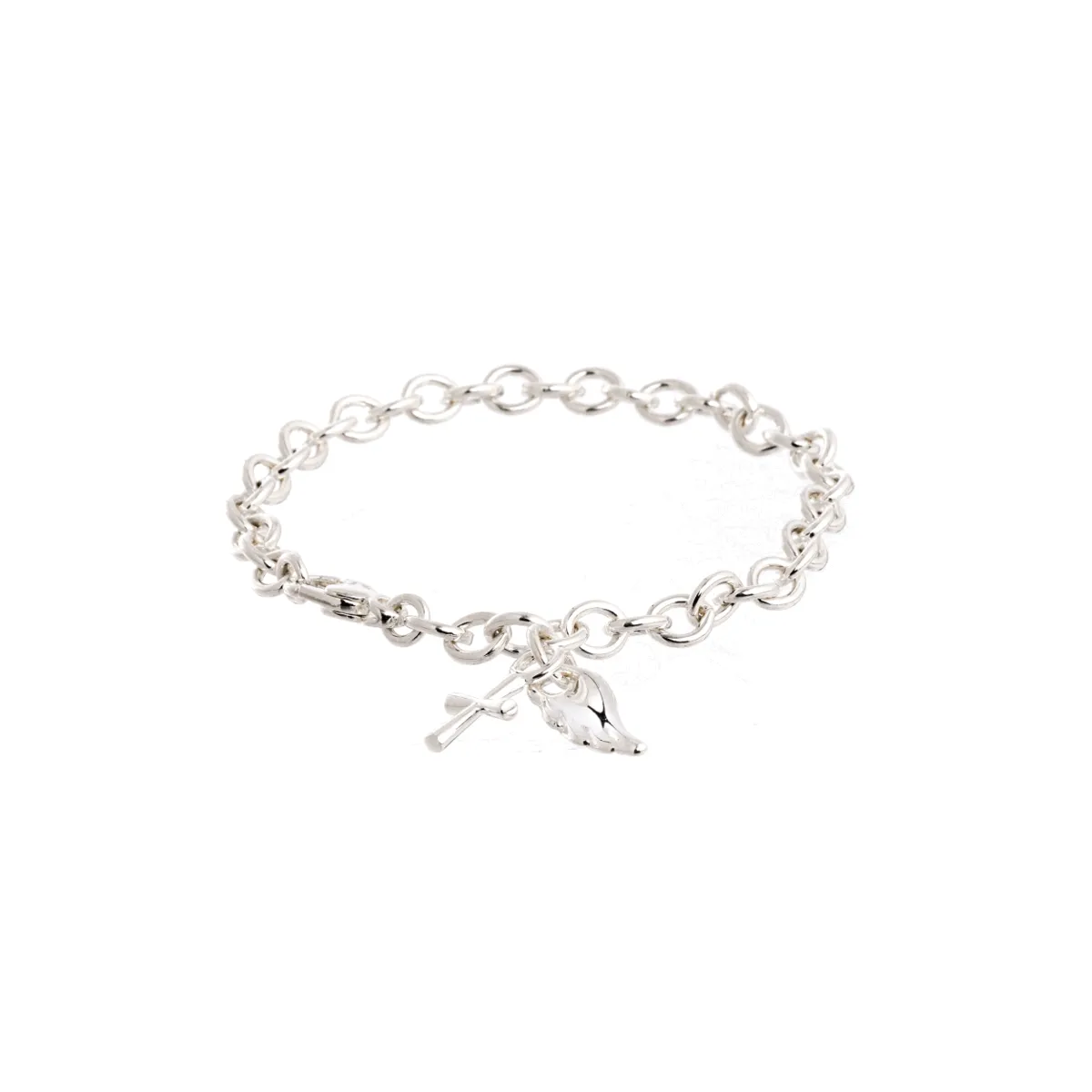 Christening Silver Charm Bracelet