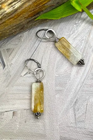 Citrine Rectangle Stones