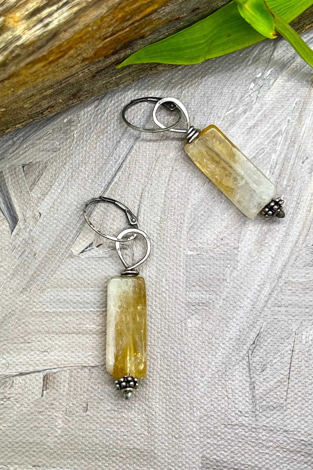 Citrine Rectangle Stones