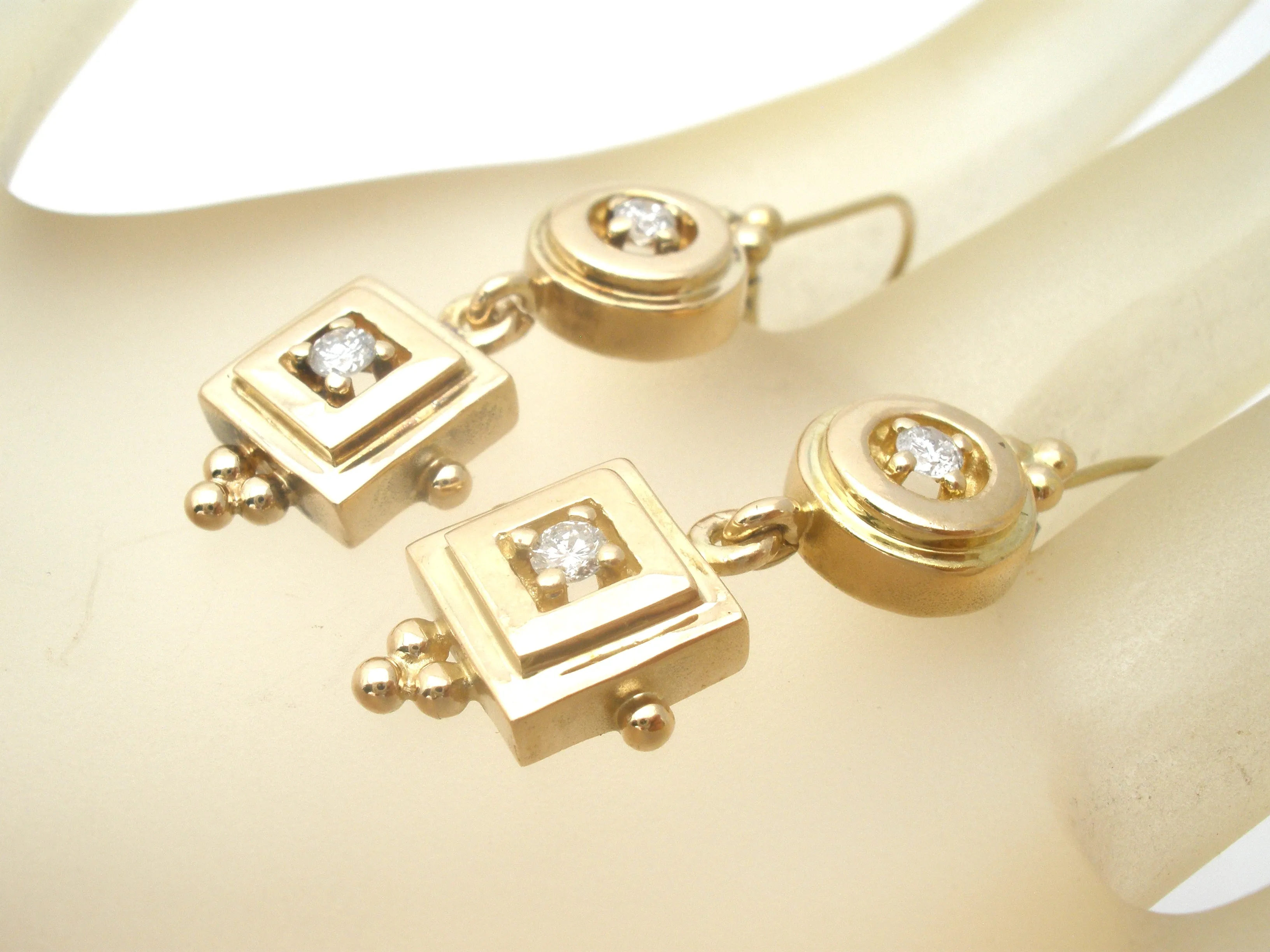 Clyde Duneier Diamond Earrings 14K Gold