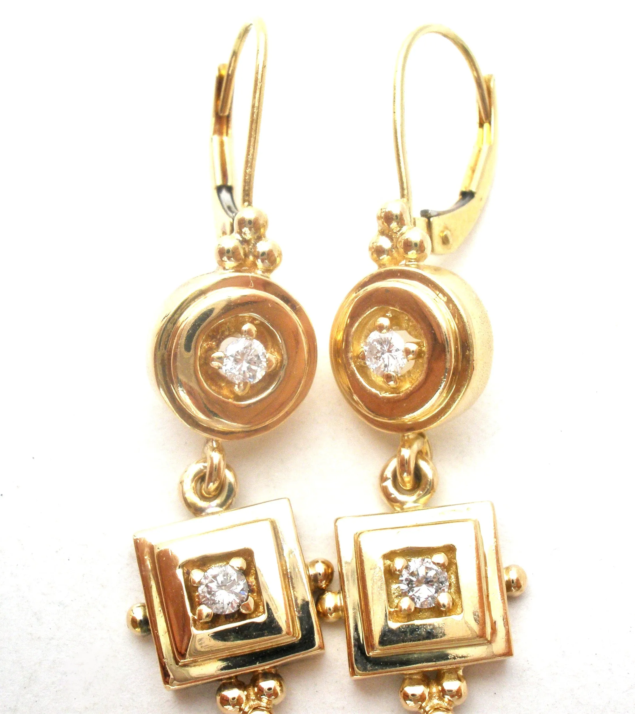 Clyde Duneier Diamond Earrings 14K Gold