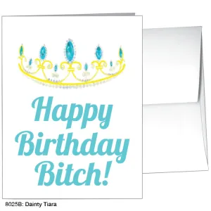 Dainty Tiara, Greeting Card (8025B)