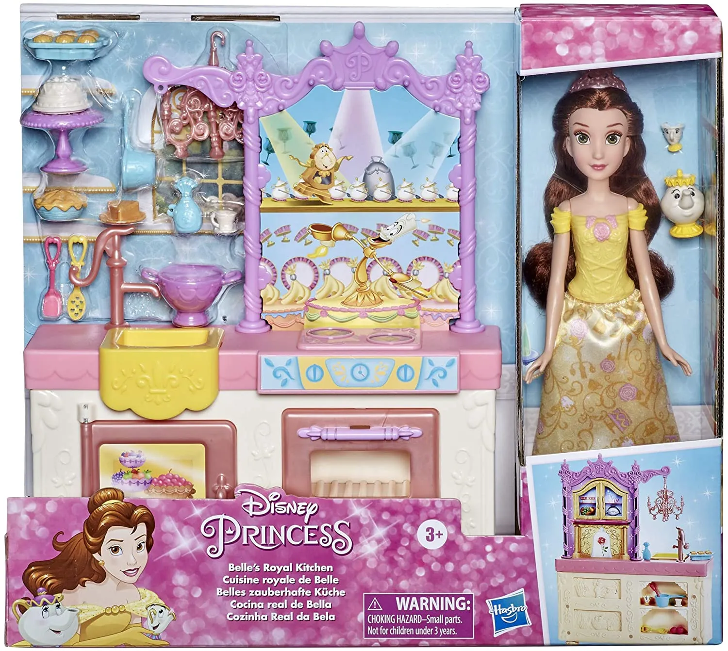 Disney Princess Belle With Kitchen