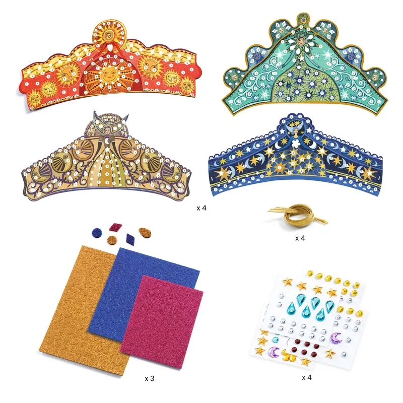 Do it Yourself Like a Enchantress Tiara Kit by Djeco