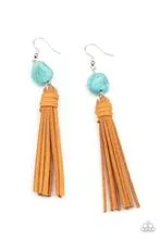 Earrings All-Natural Allure - Blue E99