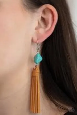 Earrings All-Natural Allure - Blue E99