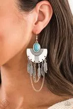 Earrings Sure Thing, Chief! - Blue E83 Final