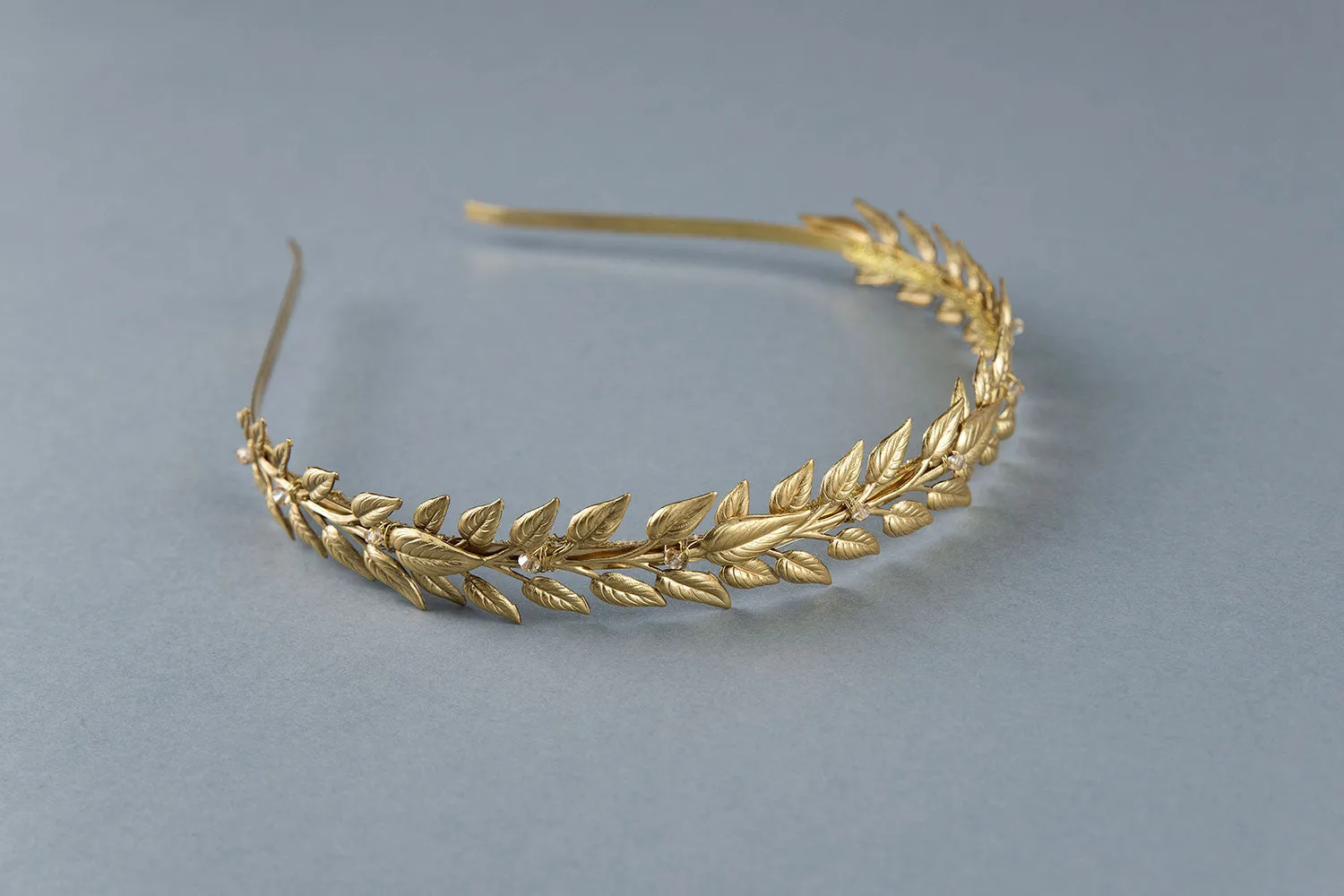 Gold laurel crown - ALEXANDRA