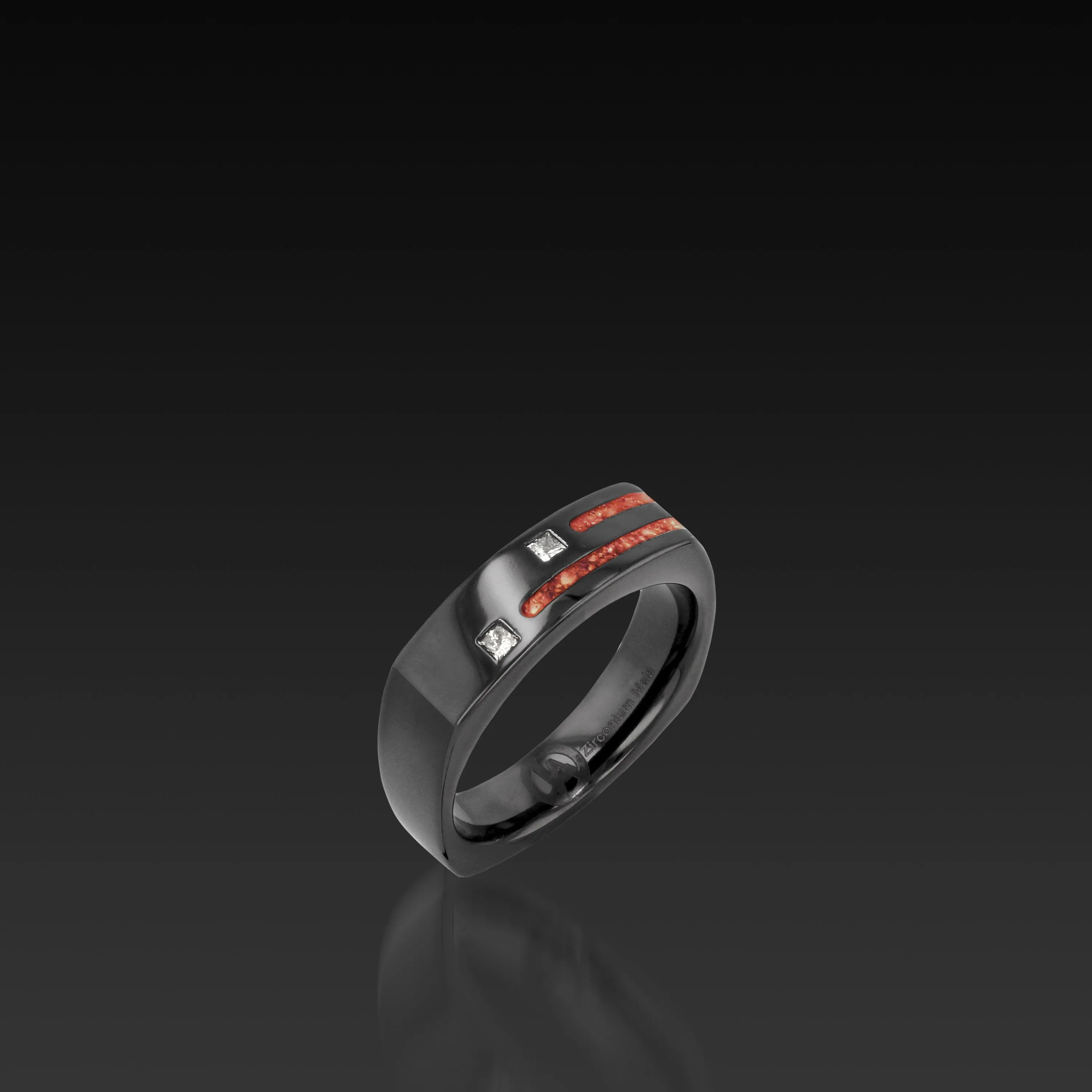 Groove Square Band in Black Zirconium