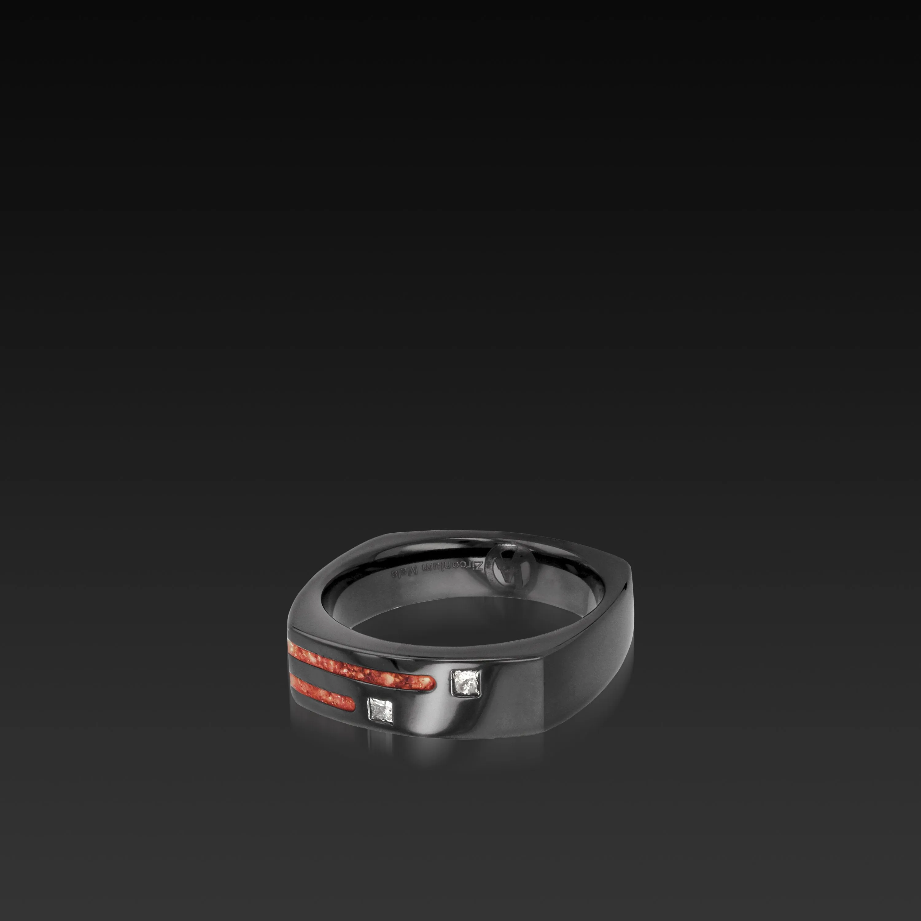 Groove Square Band in Black Zirconium