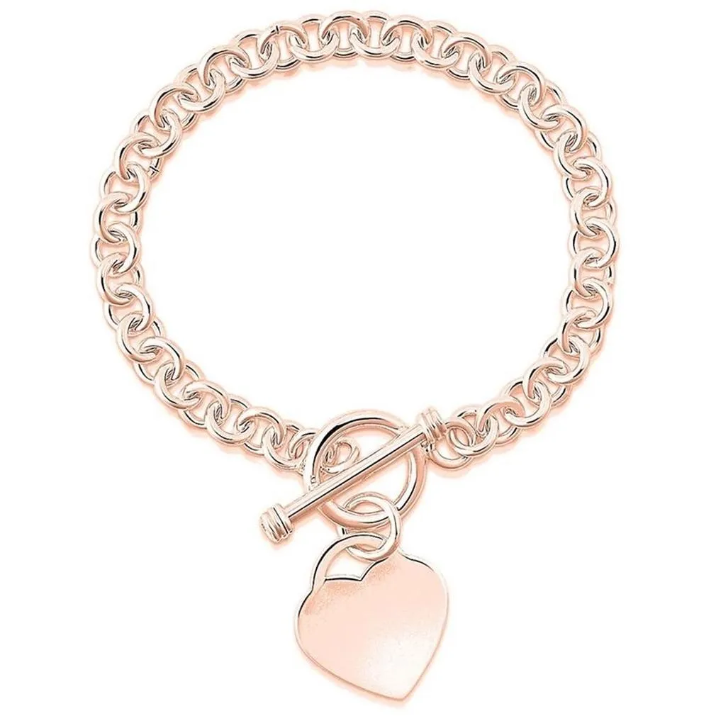 Heart Charm Bracelet - Assorted Colors