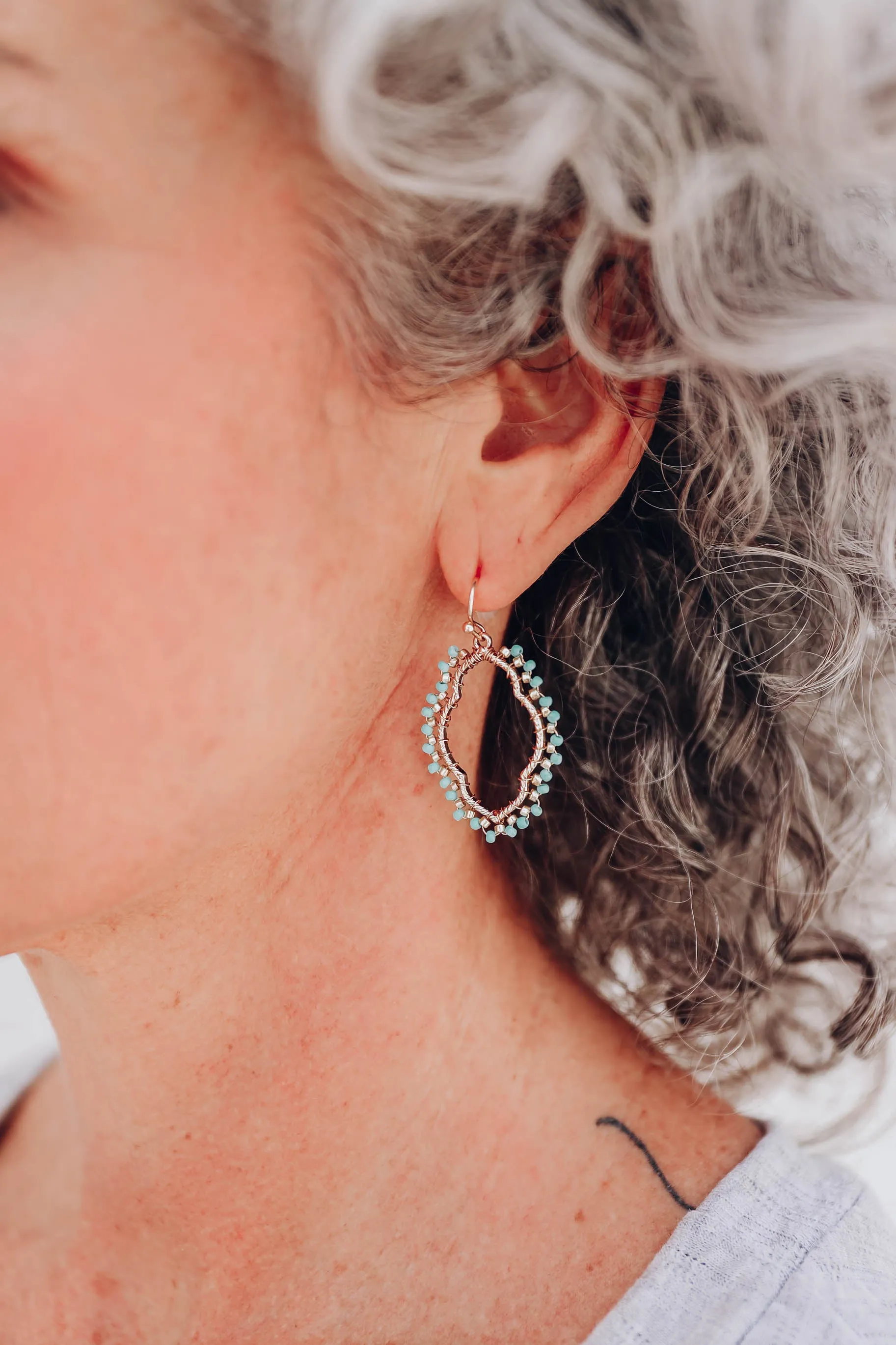 Jago Earrings - Turquoise