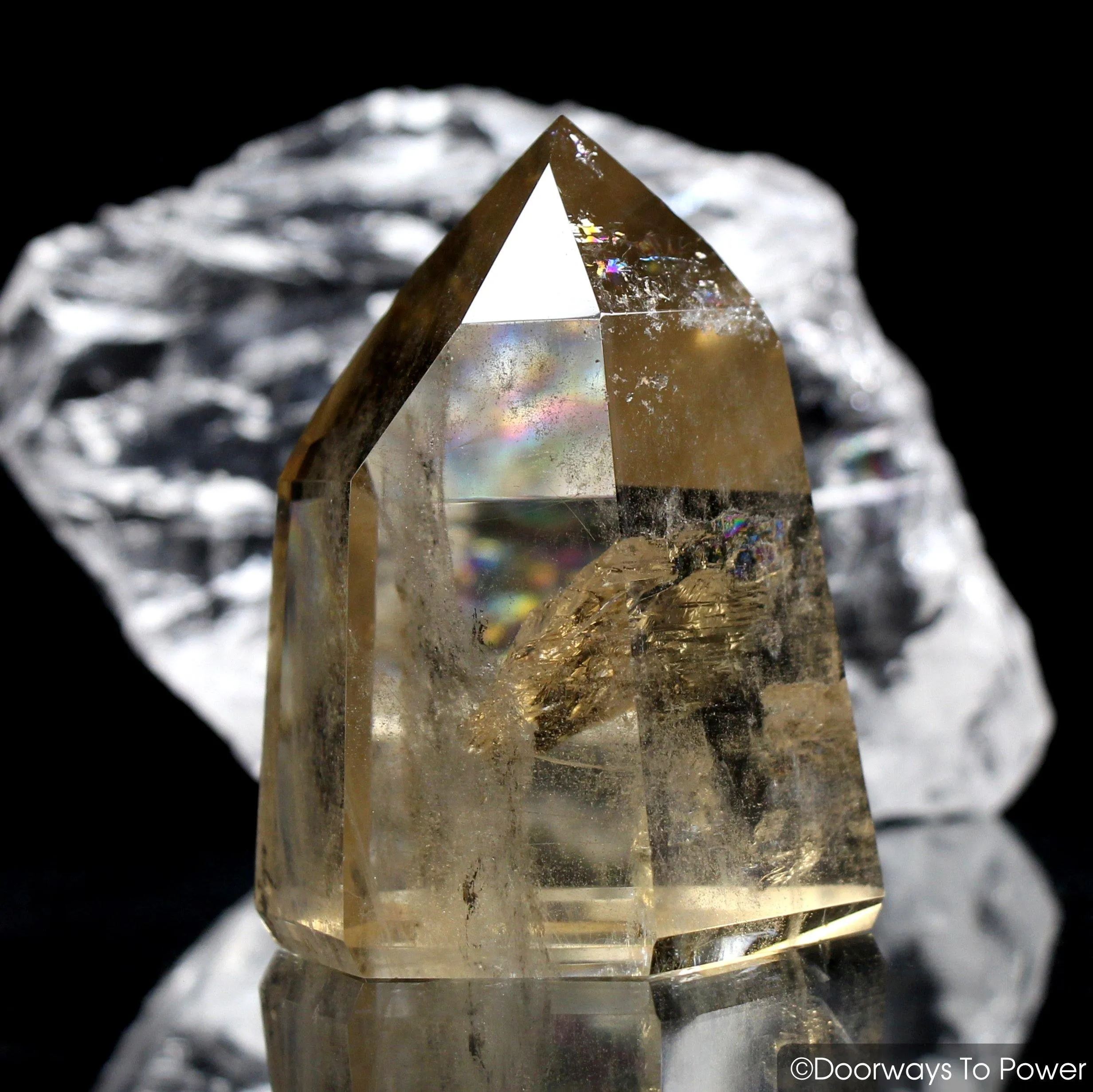 John of God Citrine Crystal 'Abundance Builder' Rare A  