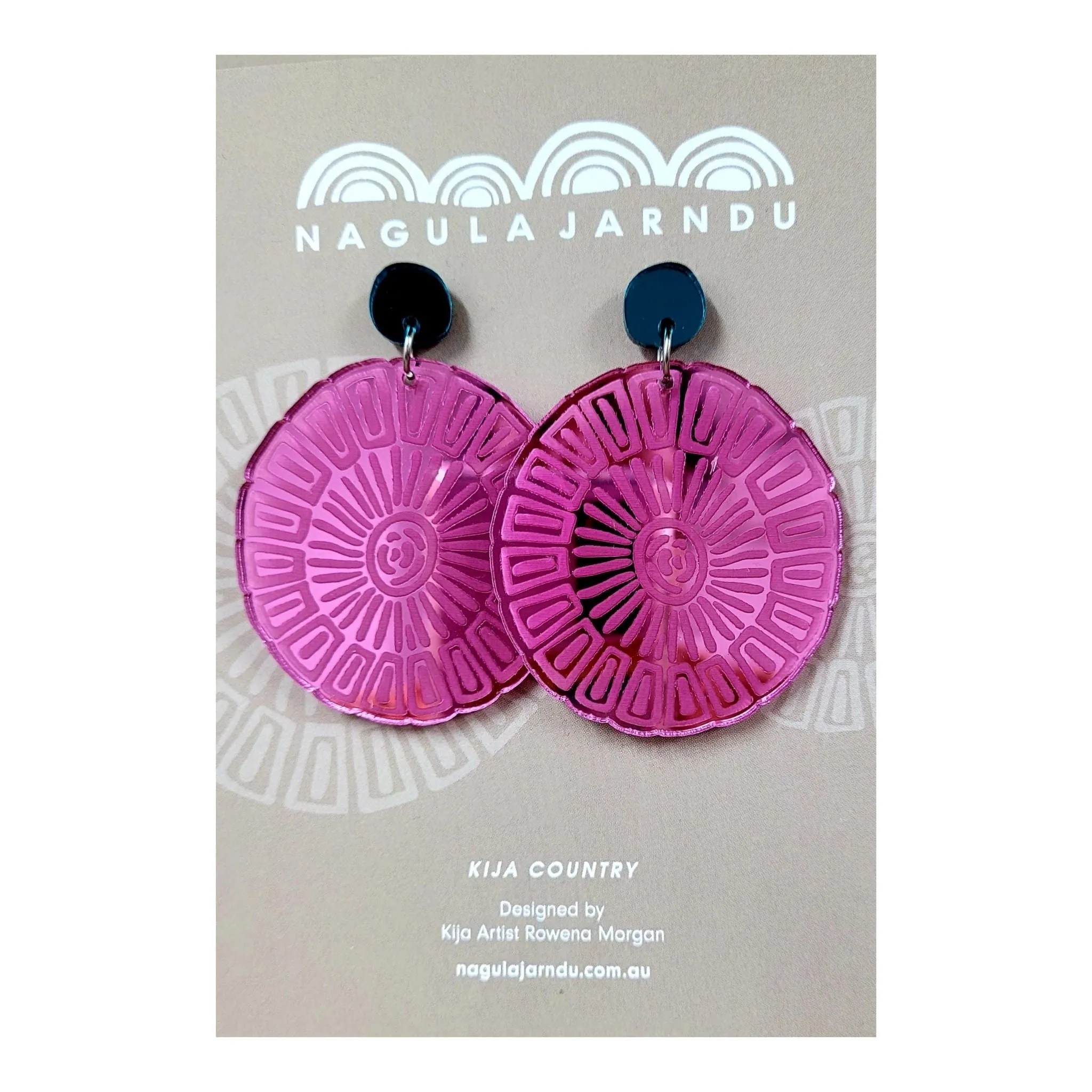 Kija Country Pink Earrings