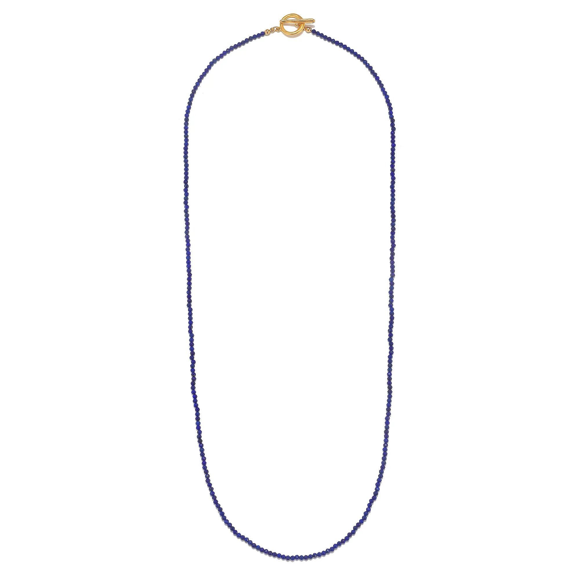 Lapis Convertible Beaded Necklace