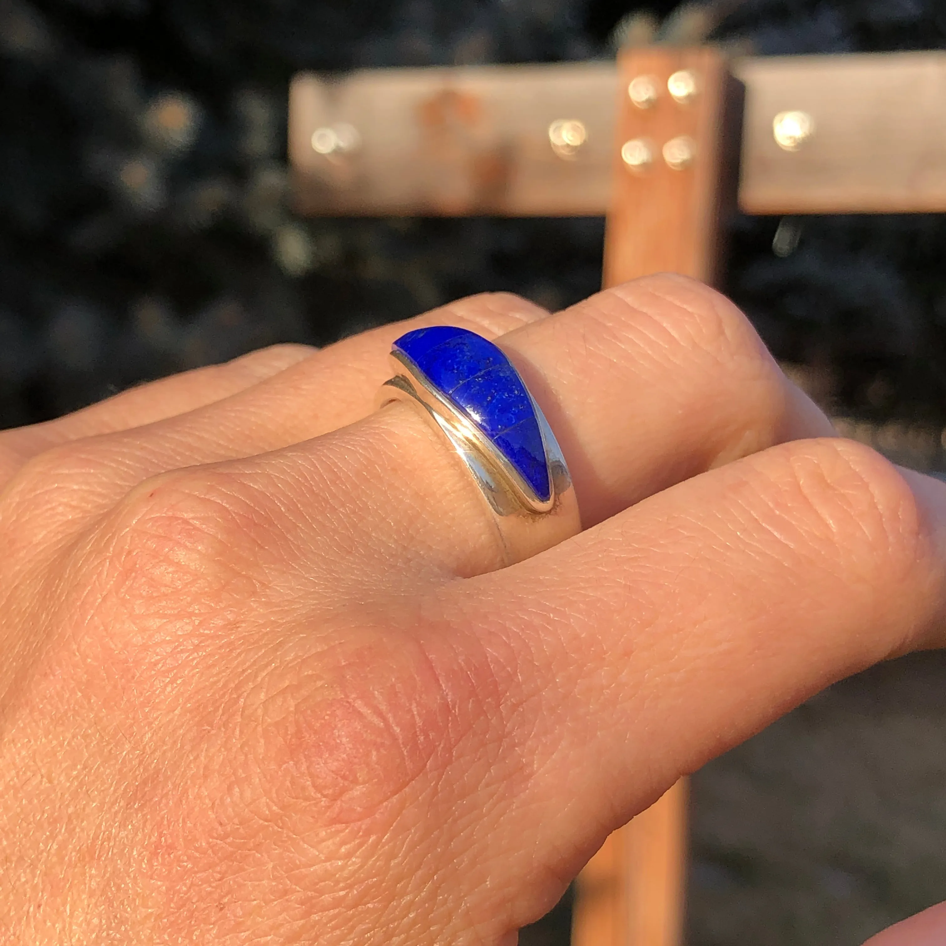 Lapis Waters Ring