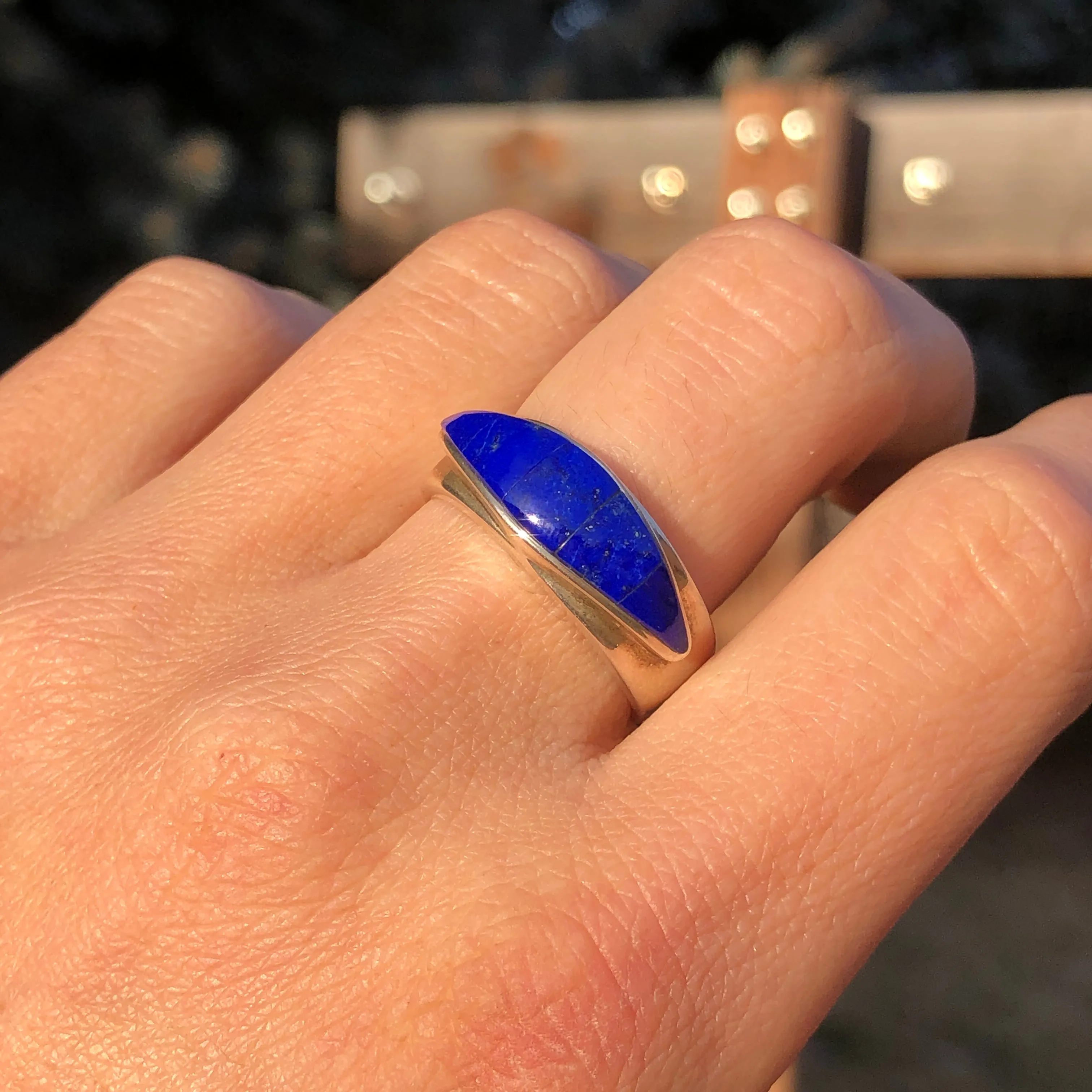 Lapis Waters Ring