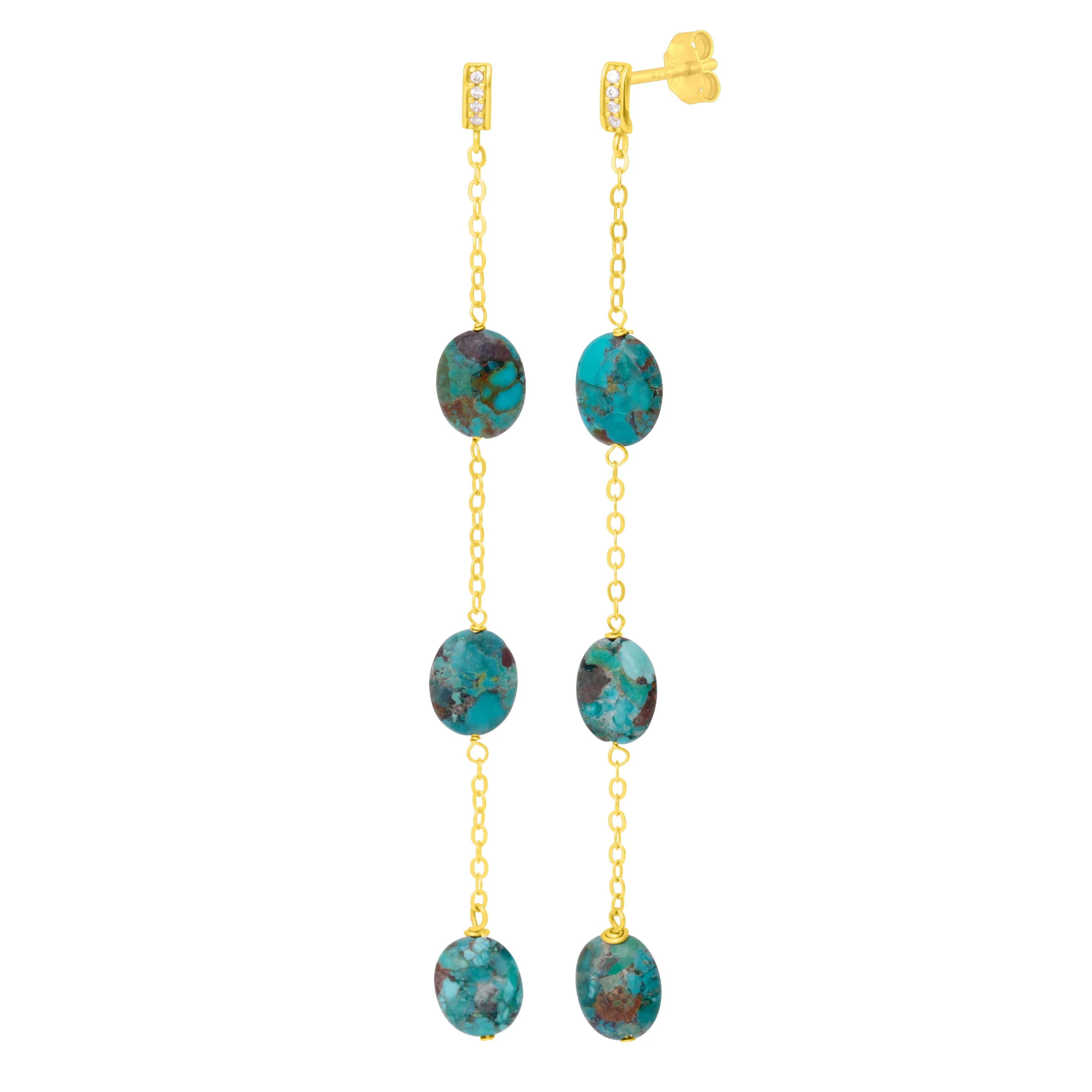 LUCIA TURQUOISE EARRINGS