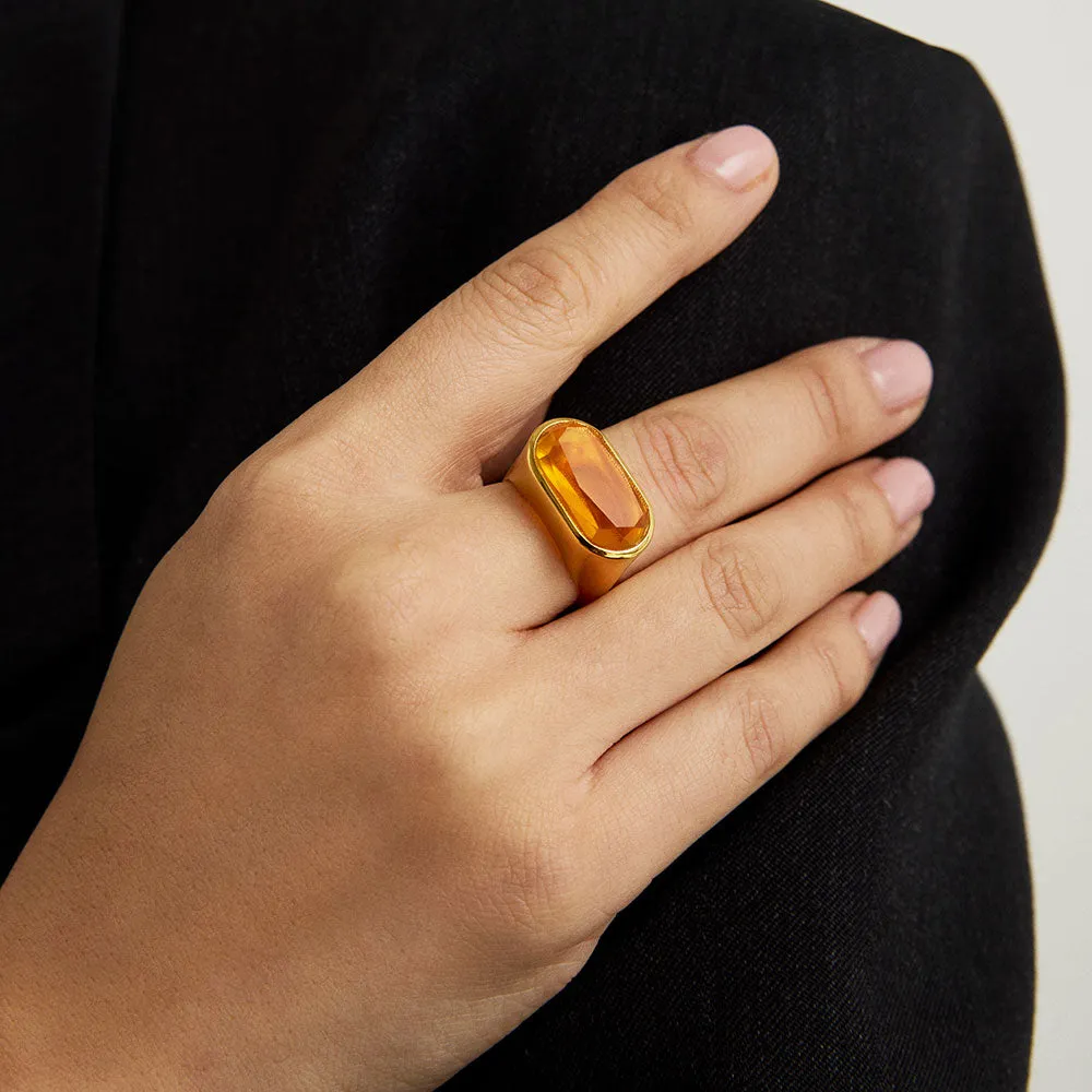 Mercer Gemstone Statement Ring