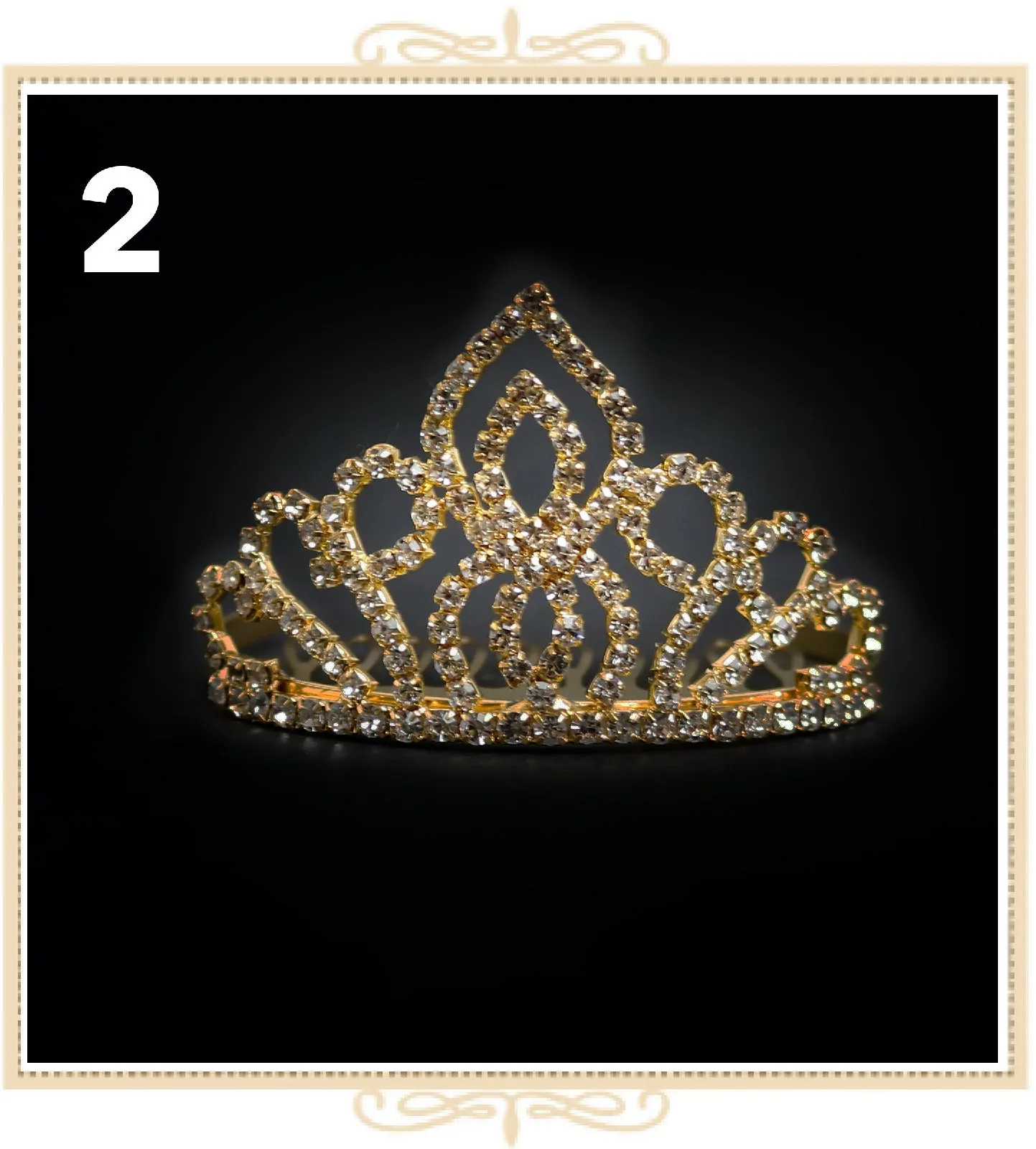 Mini Comb Tiara Assorted Styles