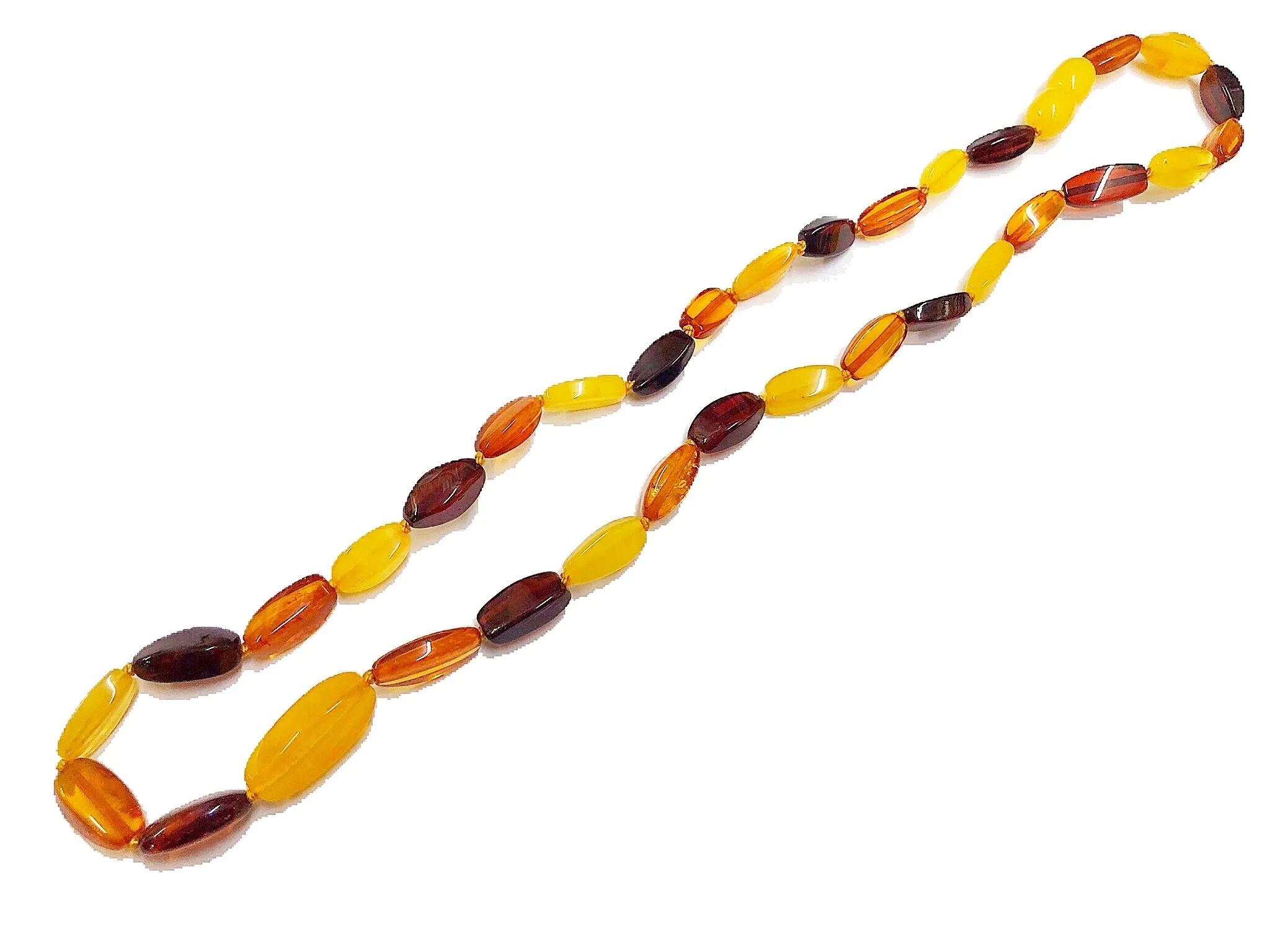 Natural Baltic Amber Long Necklaces