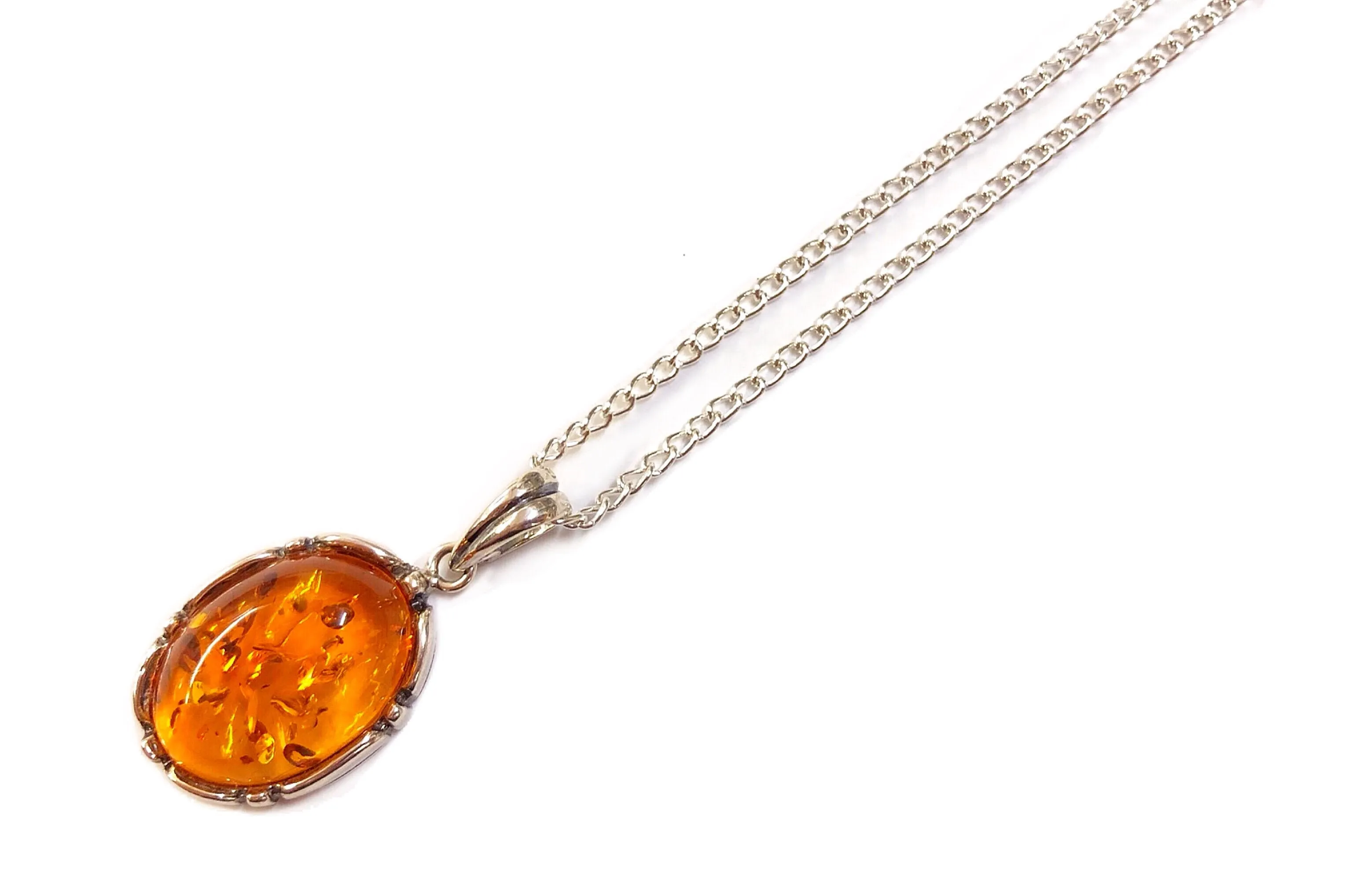 Natural Baltic Amber Long Necklaces