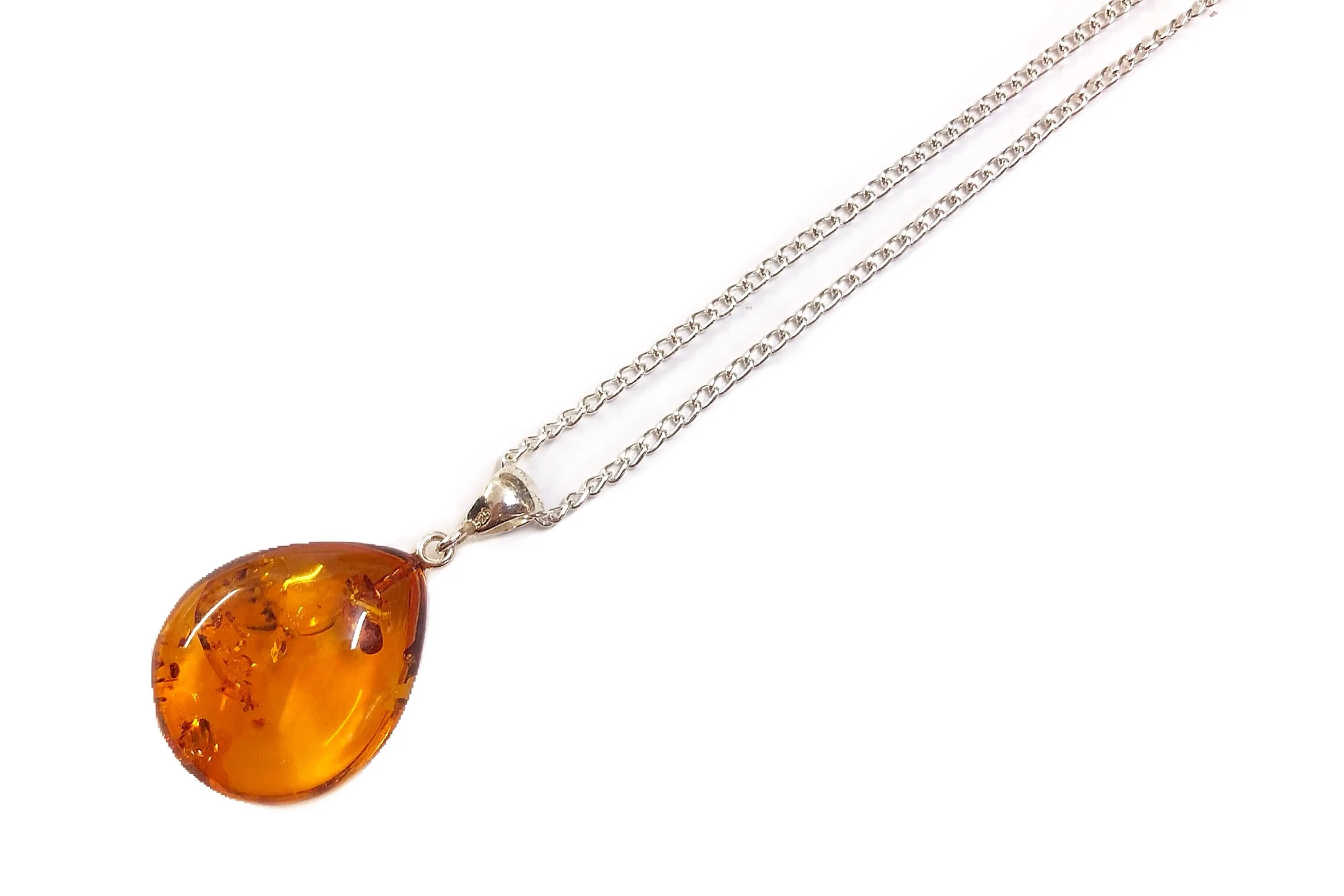 Natural Baltic Amber Long Necklaces