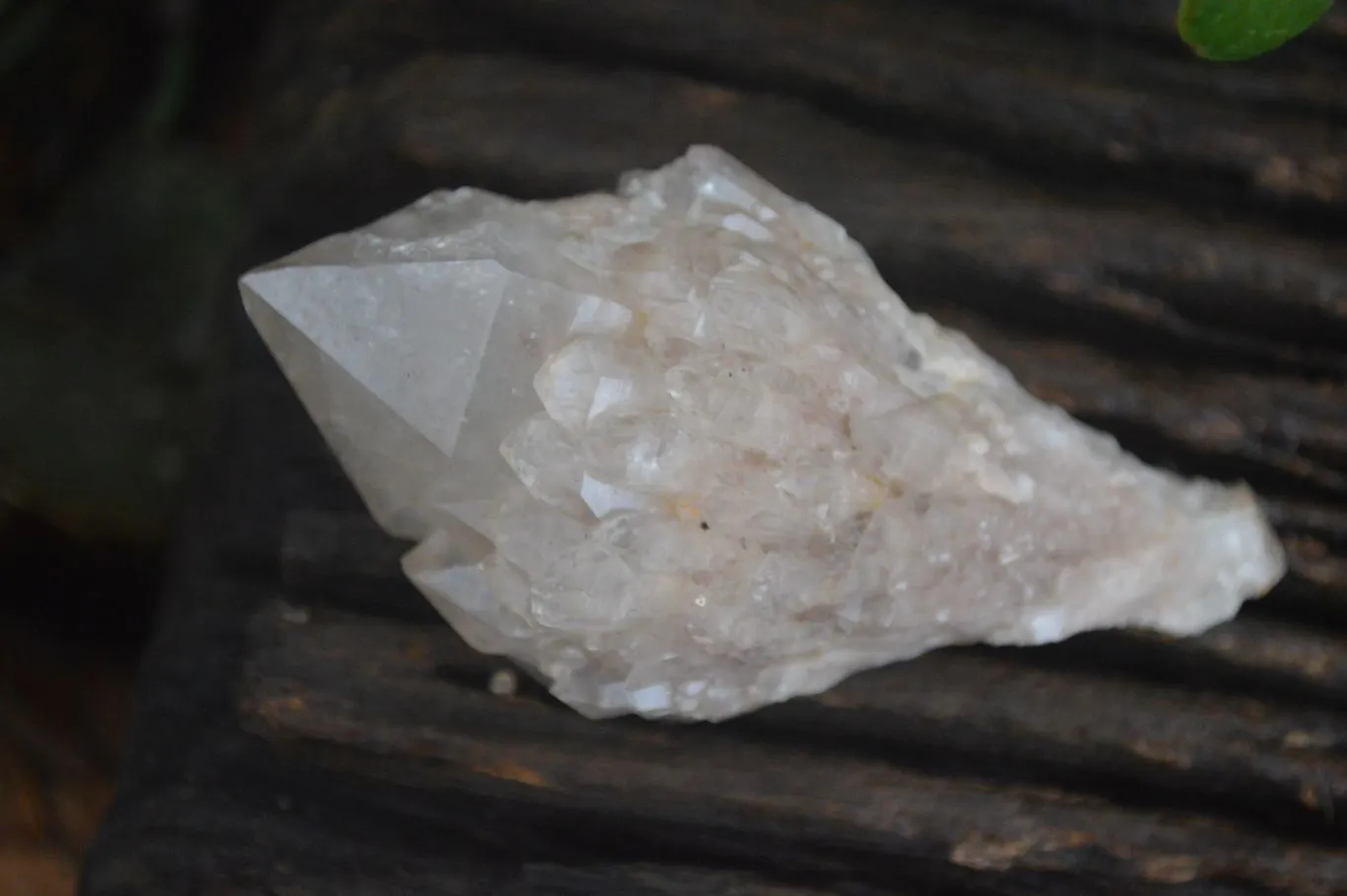 Natural Cascading White Phantom Smokey Quartz Crystal Specimens x 6 From Luena, Congo