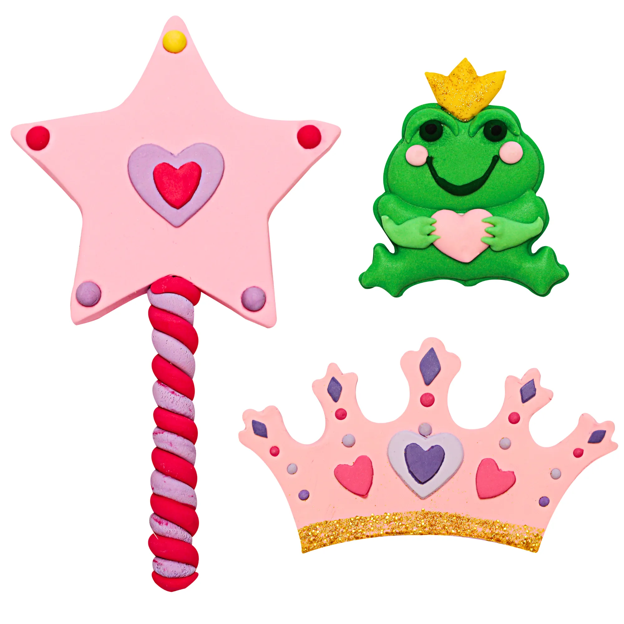 Princess & Frog Designer Cake Decor