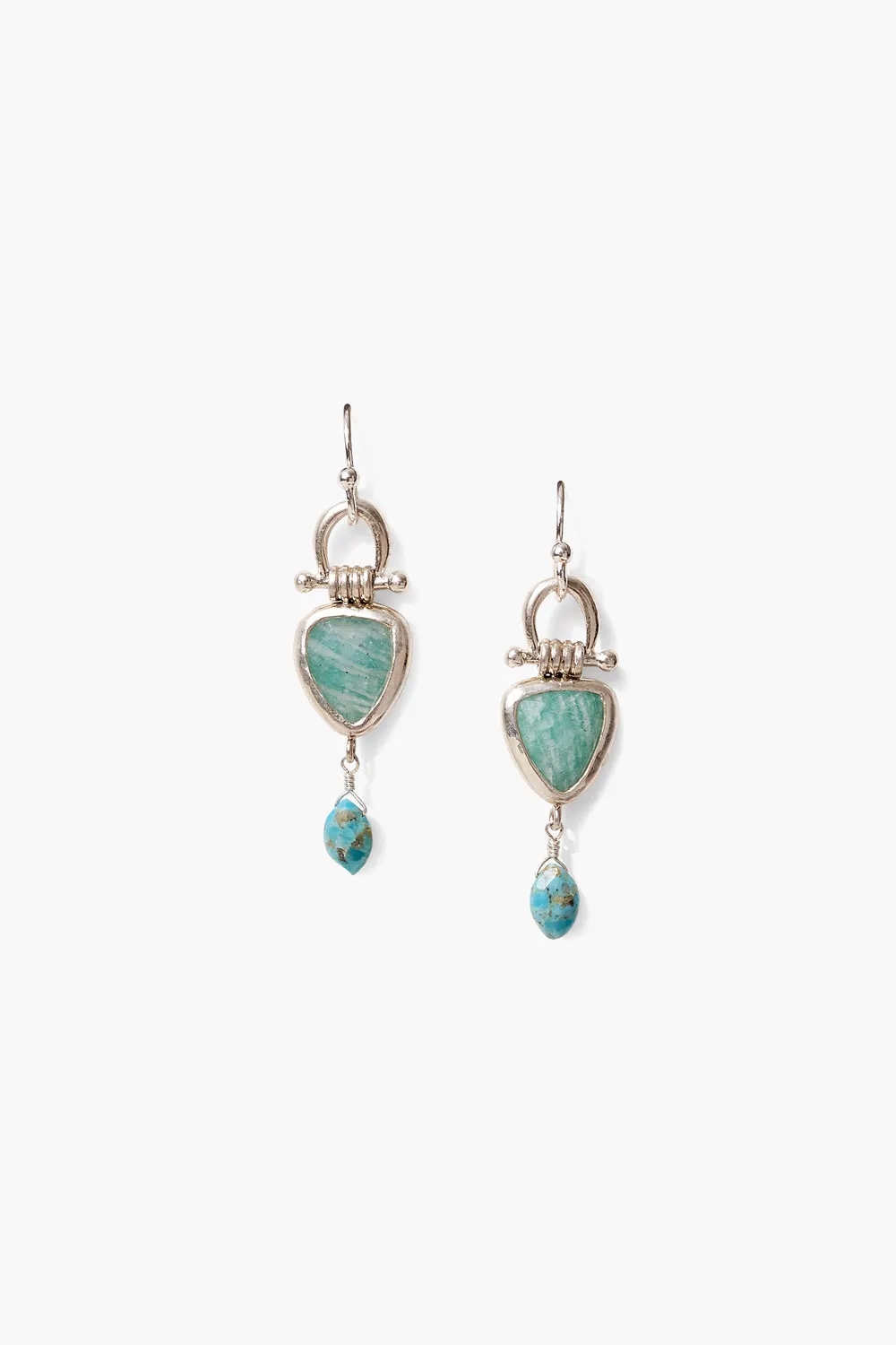 Rahel Drop Earrings Amazonite