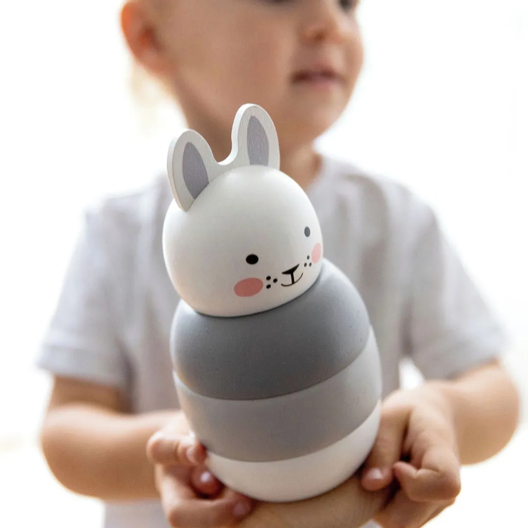 Rosa & Bo - Bo Bunny Wooden Stacking Toy