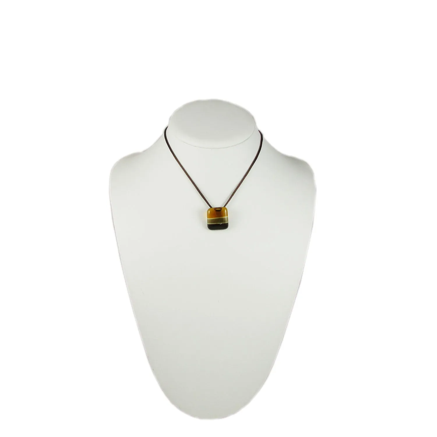 Shades Mini Glass Pendant - Amber