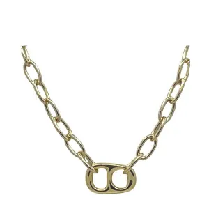 'Soda Pop' om Plated Gold Chain (NGCH4080)