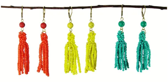 Tassel Drop Earrings