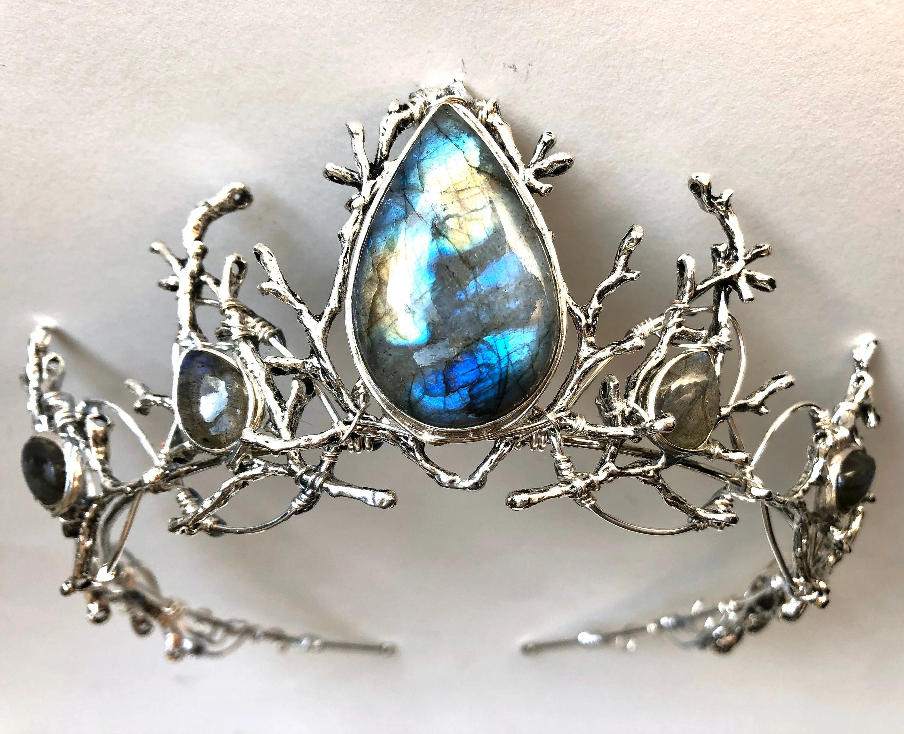 The LUNA Labradorite Crown