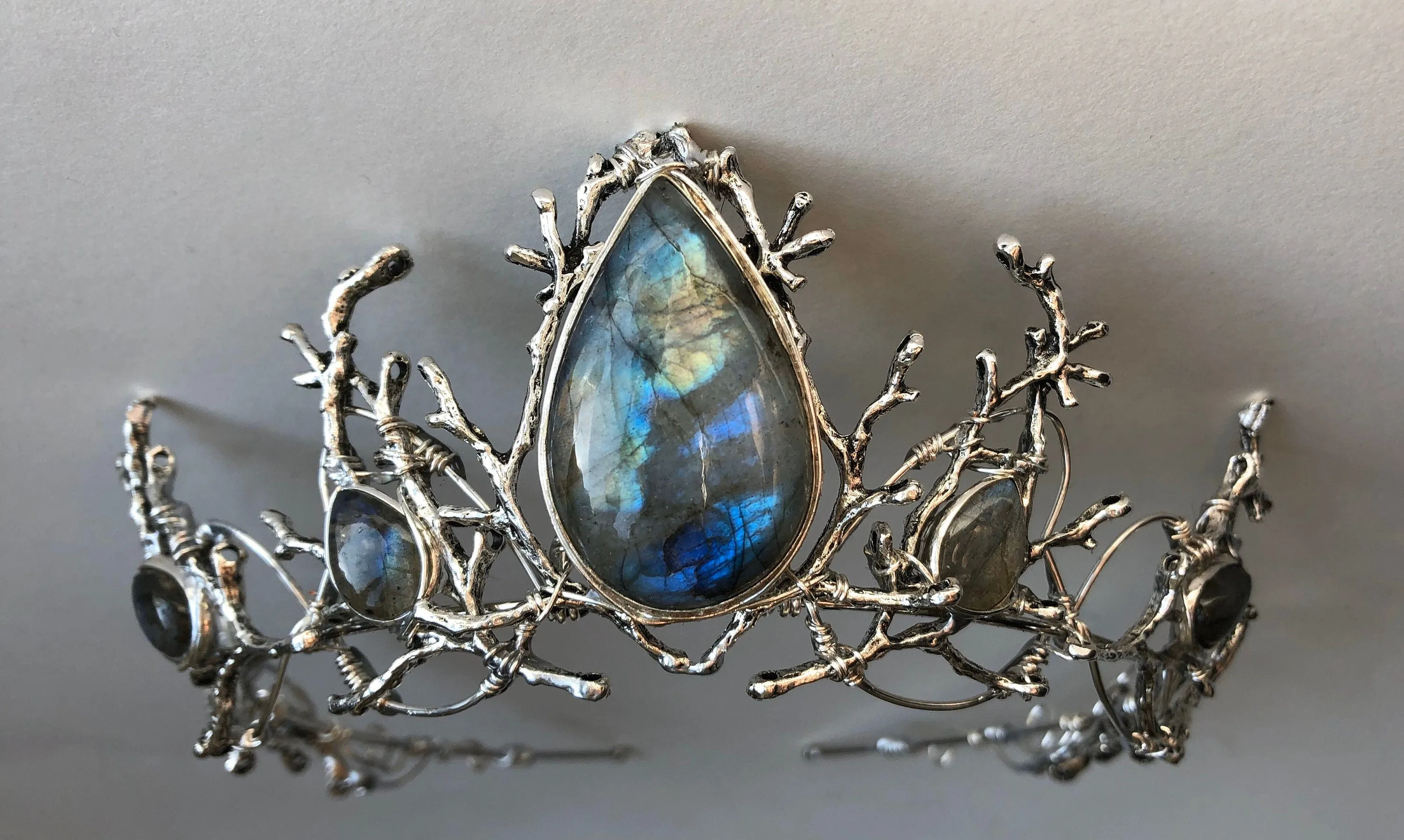 The LUNA Labradorite Crown