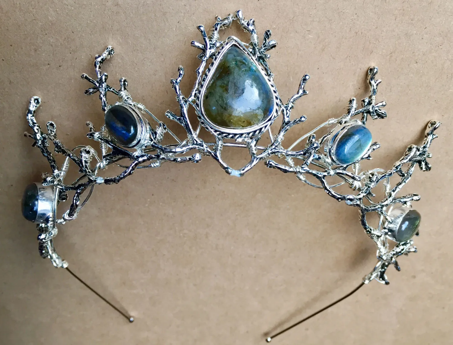 The LUNA Labradorite Crown