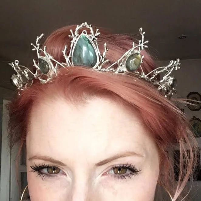 The LUNA Labradorite Crown