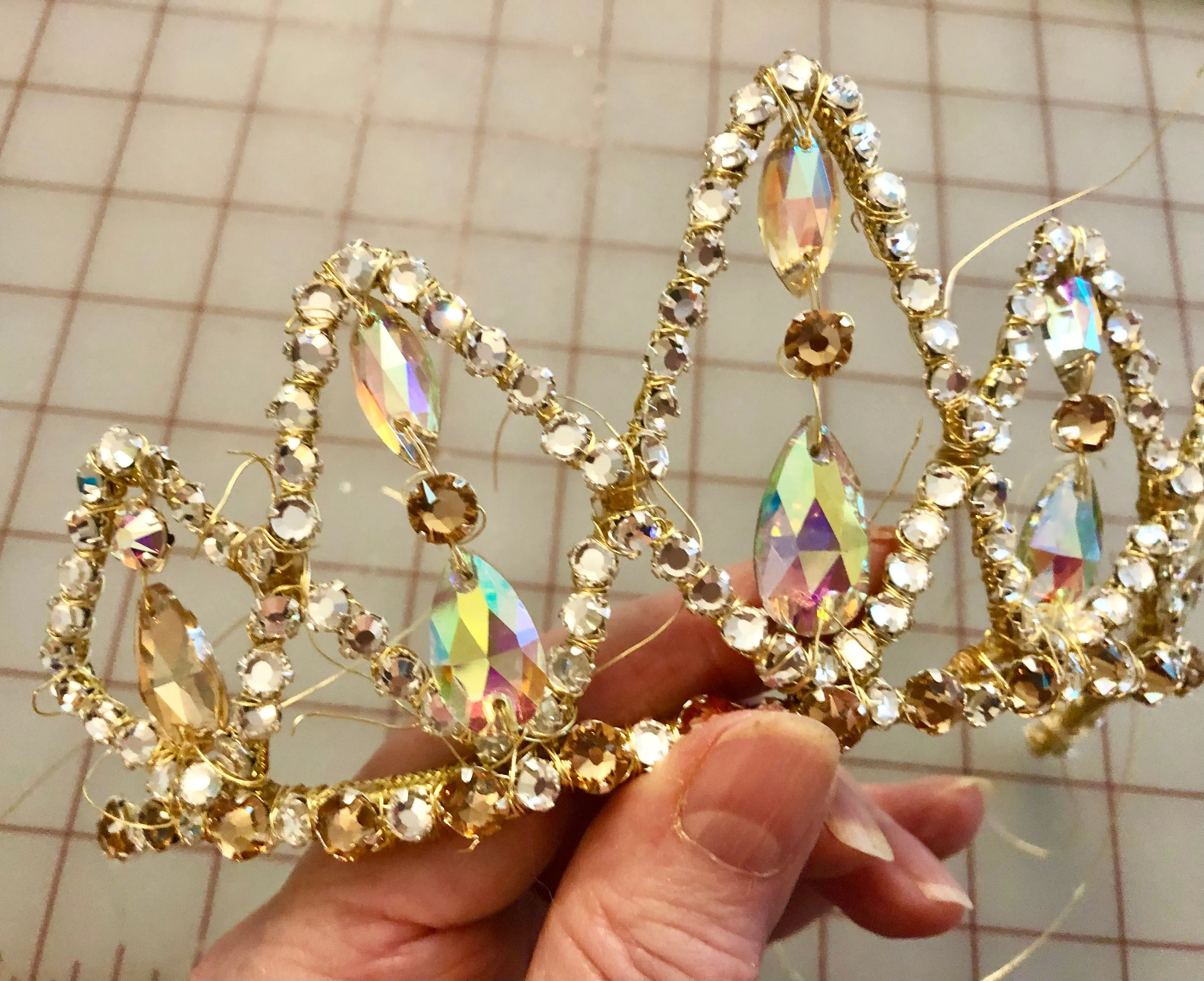 Tiara  and Headpieces Level 3 Course Kit: Aurora Firebird Bluebird Tiara