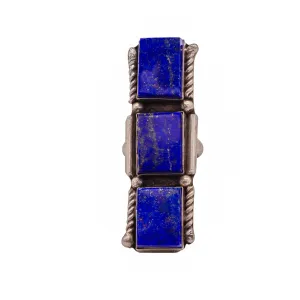 Tri-Stone Lapis Ring | J. Draper